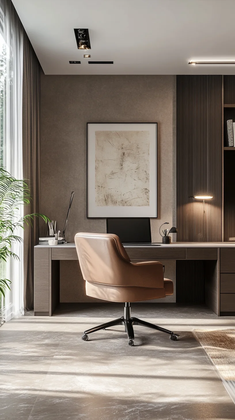 Elevate Your Workspace: Modern Elegance with a Touch of Minimalist Charm