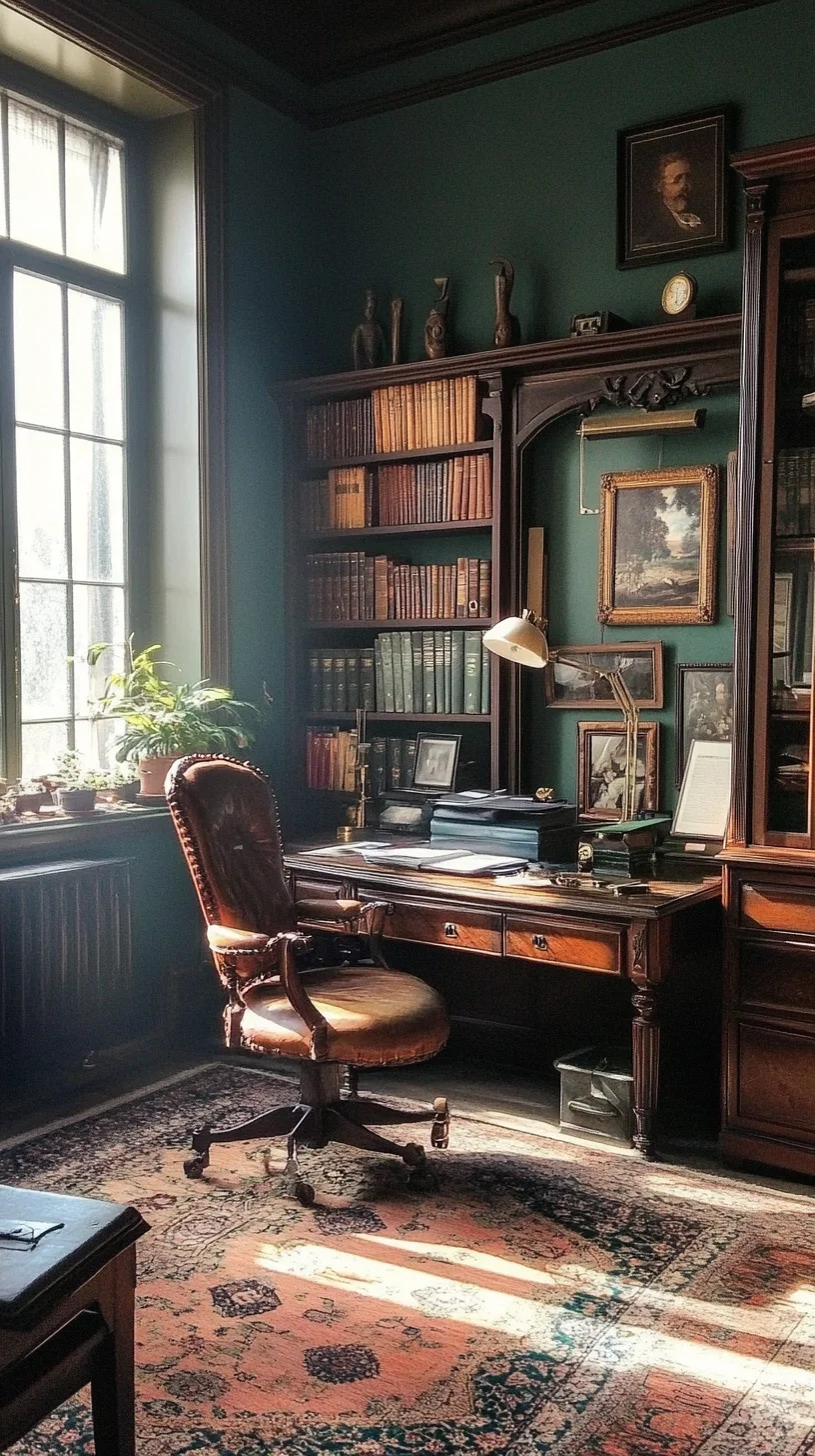 Elevate Your Workspace: Timeless Elegance with Vintage Charm