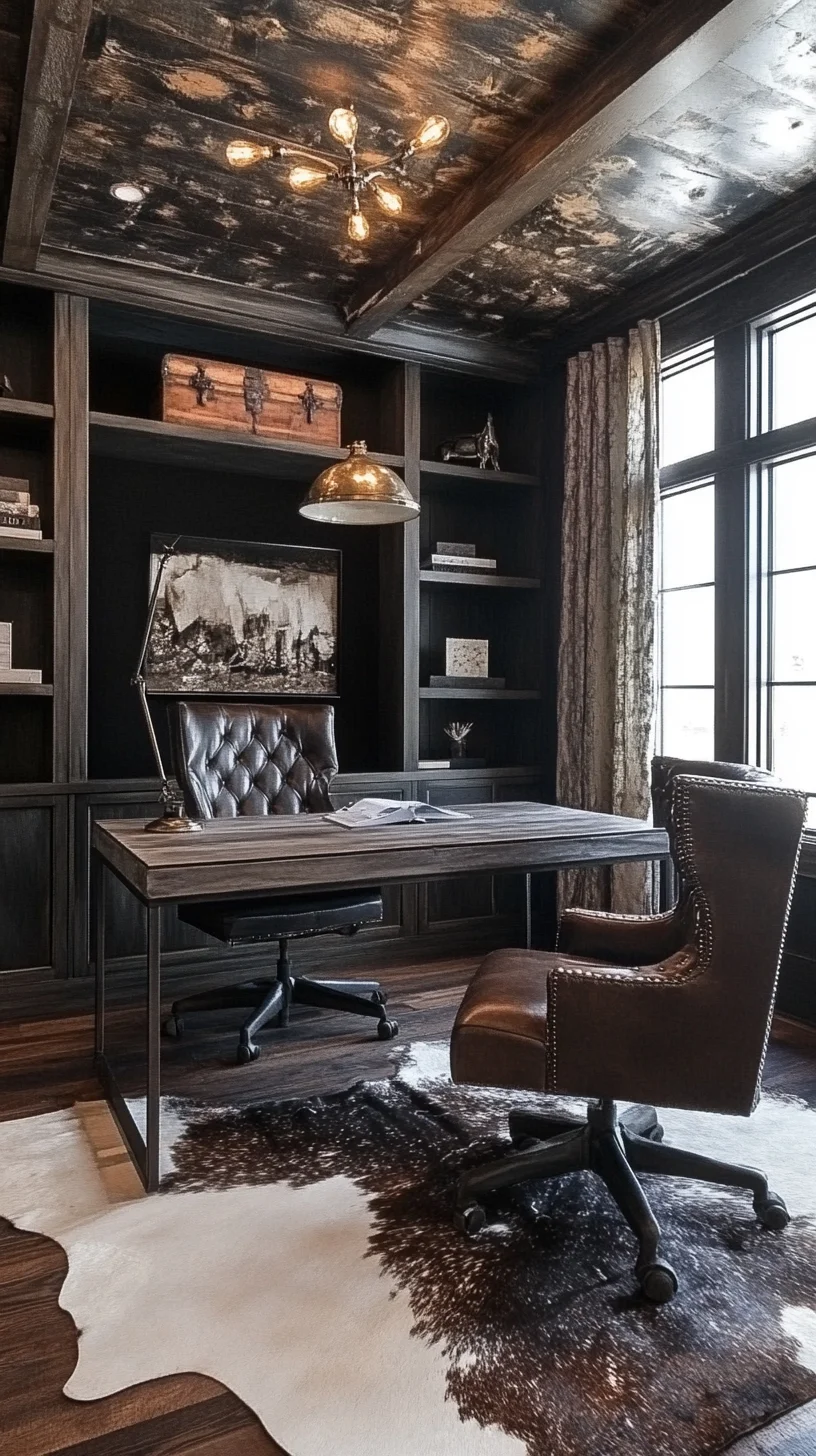 Elevate Your Workspace with Sophisticated Rustic Elegance