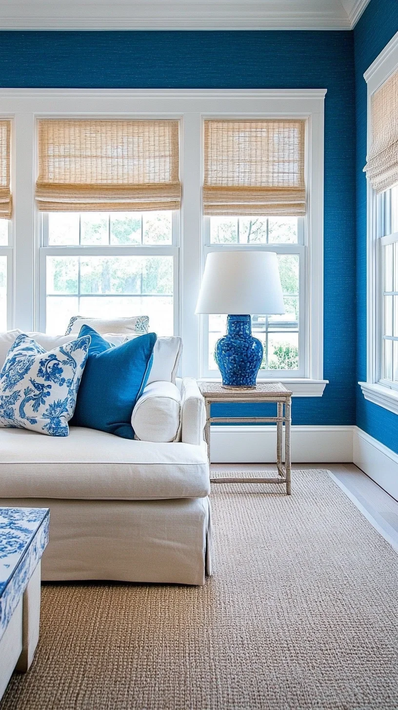 Embrace Coastal Charm: Transform Your Space with Blue and White Décor