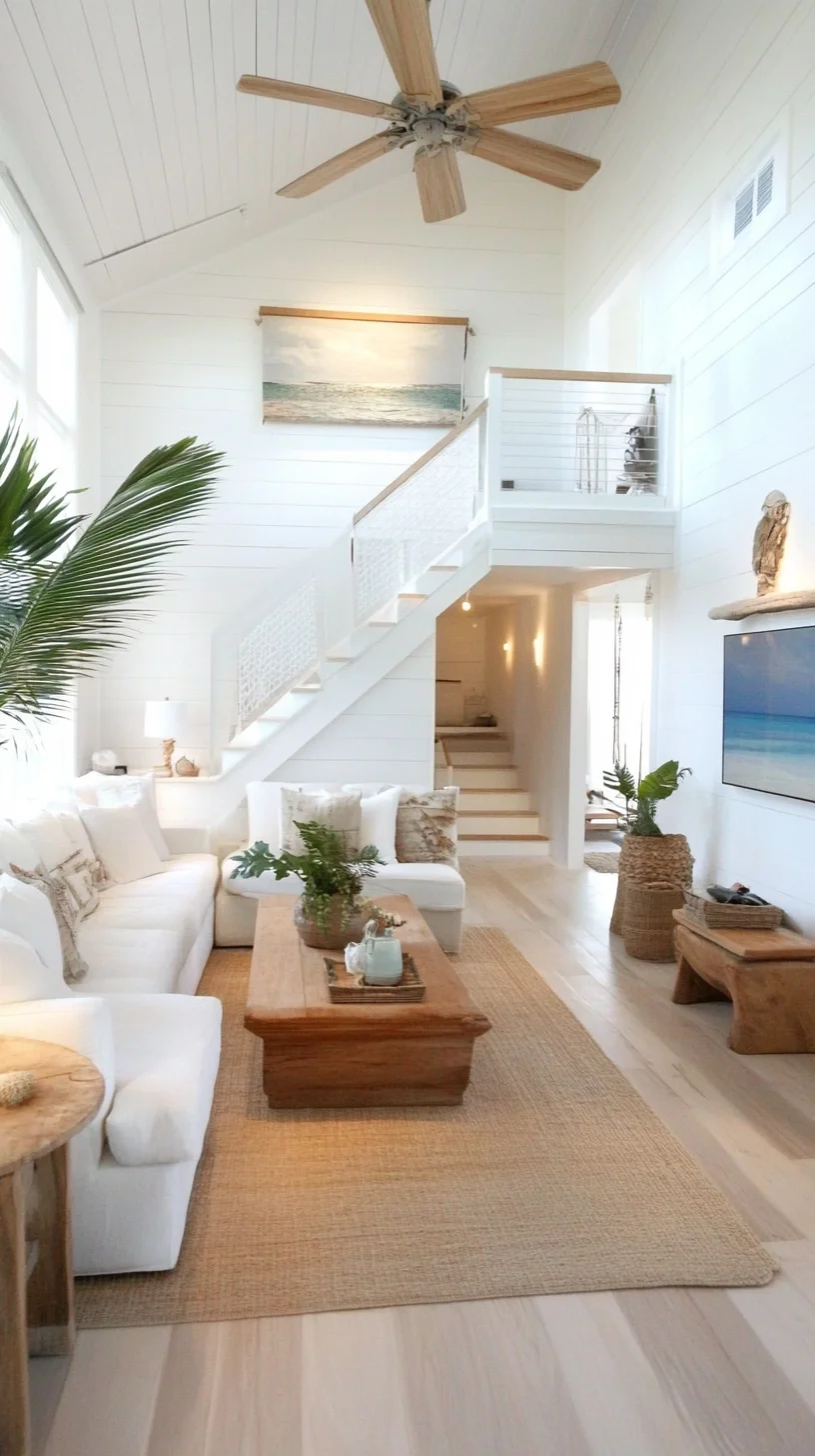 Embrace Coastal Elegance: Bright and Breezy Living Room Style