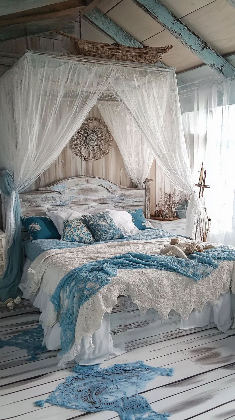 Embrace Coastal Serenity: The Tranquil Beach-Inspired Bedroom Retreat