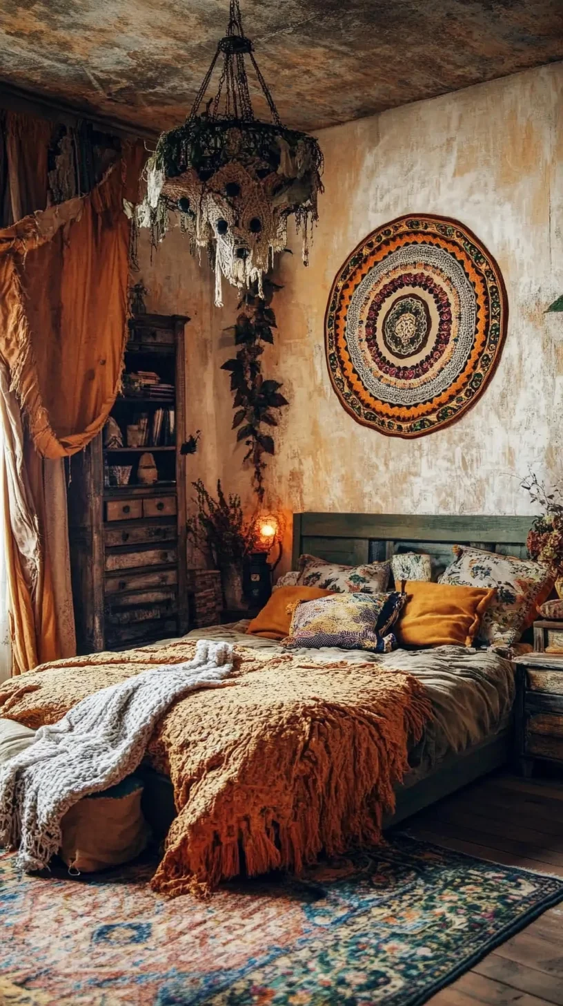 Embrace Comfort: A Cozy Bohemian Bedroom Retreat