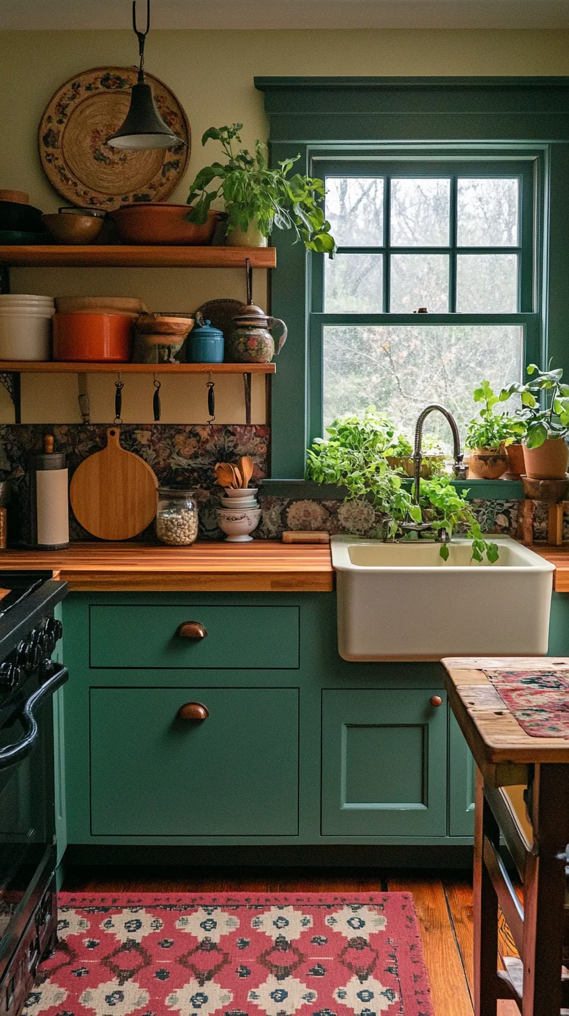 Embrace Cozy Elegance: Discover the Charm of a Vintage-Inspired Kitchen