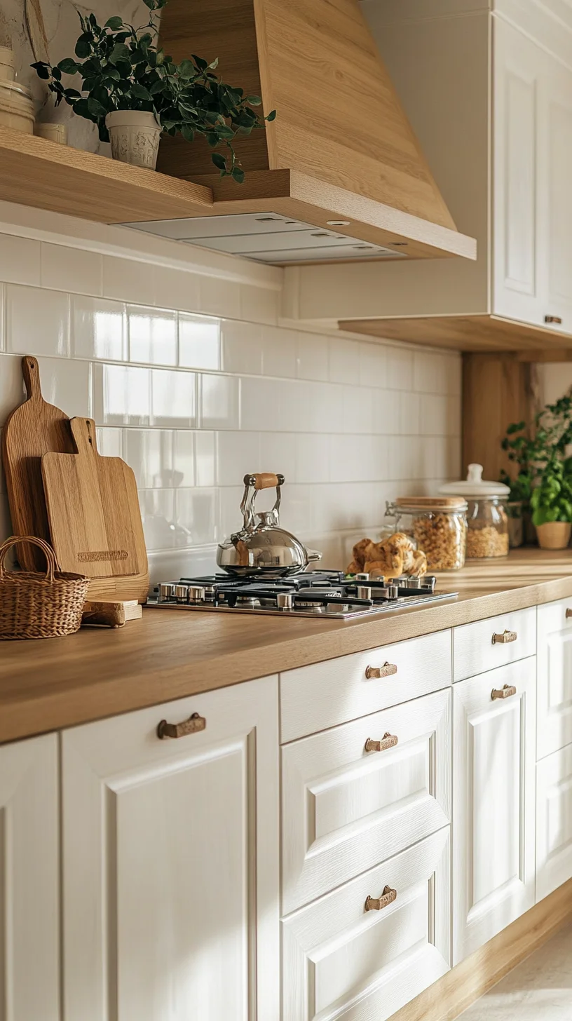 Embrace Cozy Elegance: Timeless Wooden Accents for Your Kitchen Style