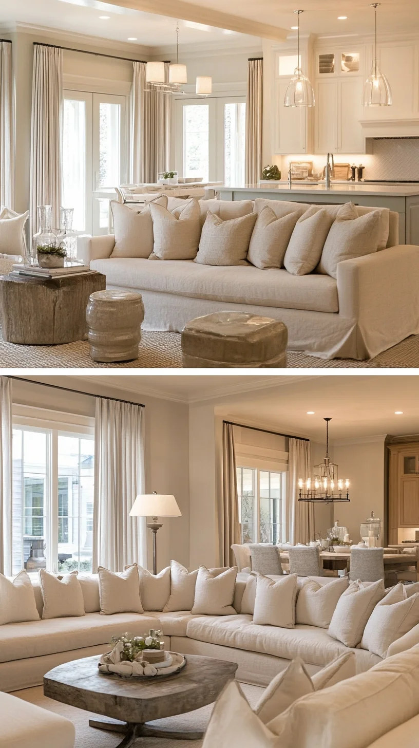 Embrace Cozy Elegance with a Luxurious Neutral Living Room Aesthetic