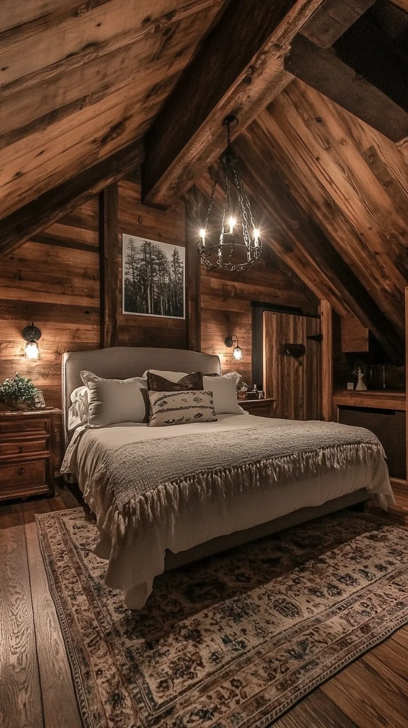 Embrace Cozy Elegance with Rustic Charm in Your Bedroom Retreat