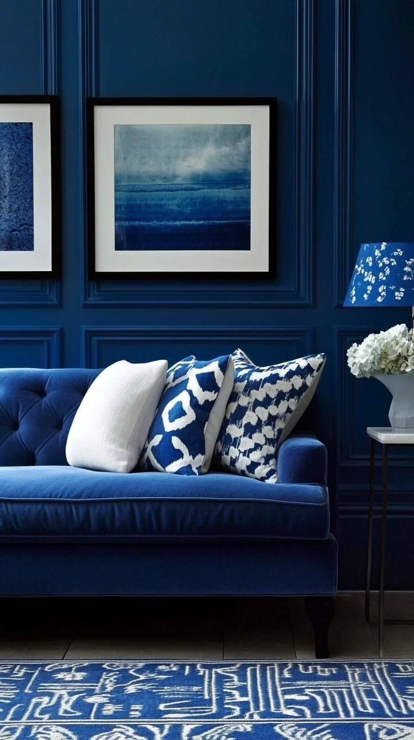 Embrace Elegance: The Allure of Deep Blue Interiors for Timeless Style