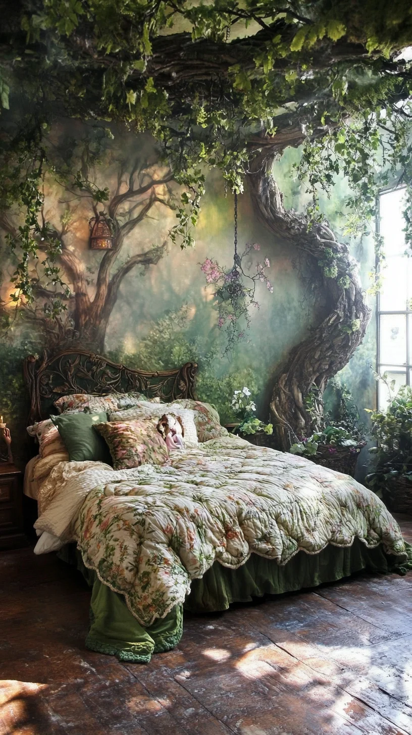 Embrace Enchantment: Transform Your Bedroom into a Whimsical Forest Retreat