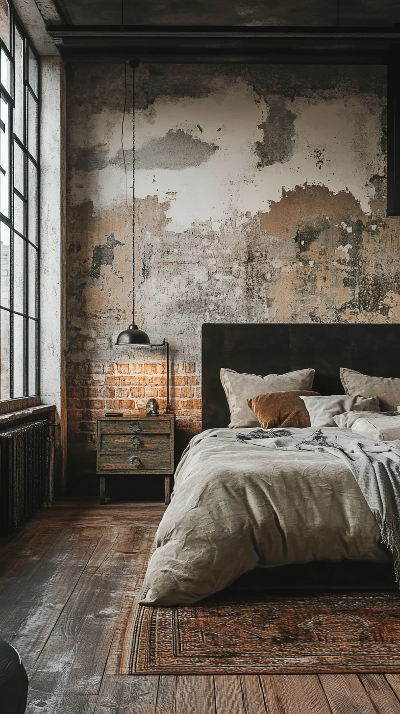 Embrace Industrial Chic: A Perfect Blend of Rustic and Modern Bedroom Style