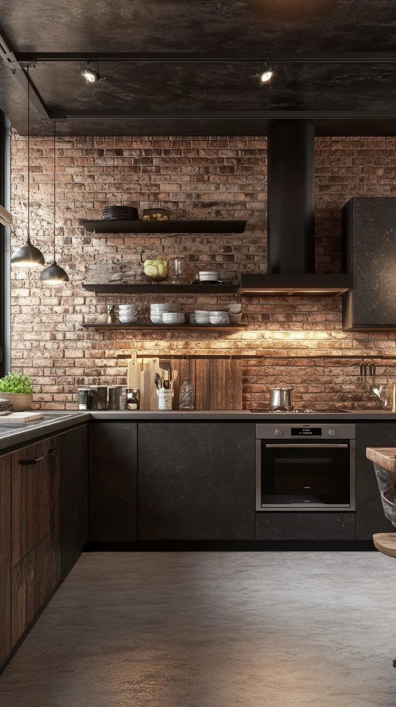 Embrace Industrial Chic: Transform Your Kitchen with Raw Elegance