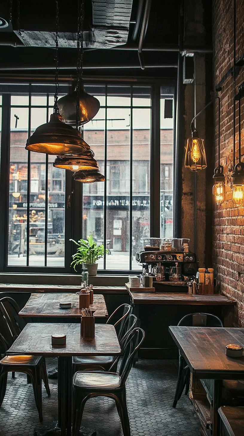 Embrace Industrial Chic: Your Guide to Stunning Urban Café Interiors