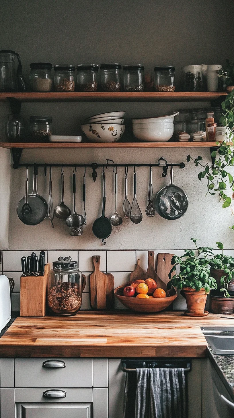 Embrace Minimalism: The Chic and Functional Open Kitchen Shelf Style