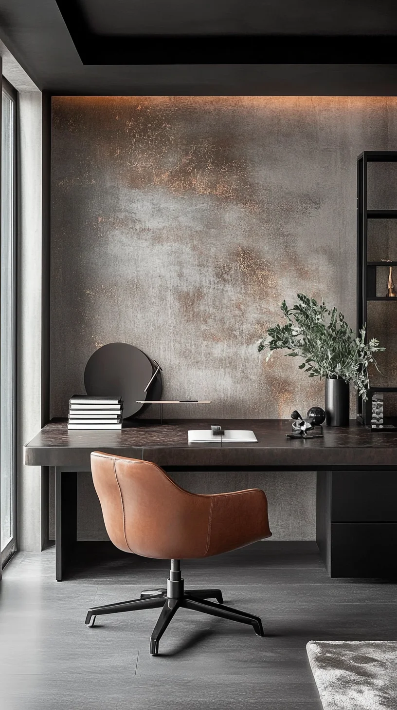 Embrace Minimalist Elegance: A Stunning Modern Workspace Design