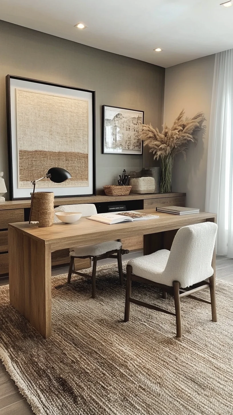 Embrace Minimalist Elegance: The Perfect Home Office Retreat