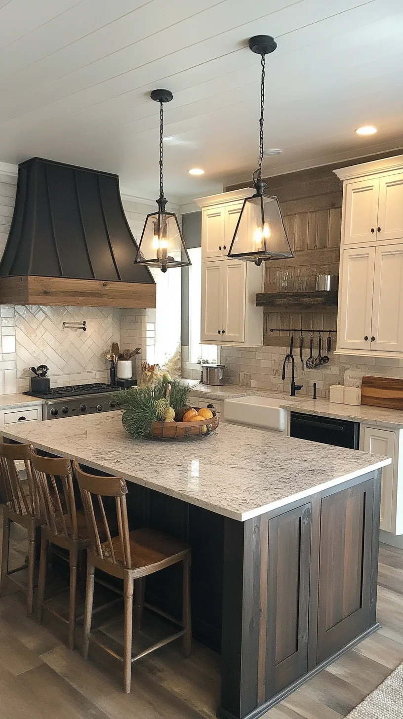 Embrace Modern Farmhouse Charm with This Stunning Kitchen Design