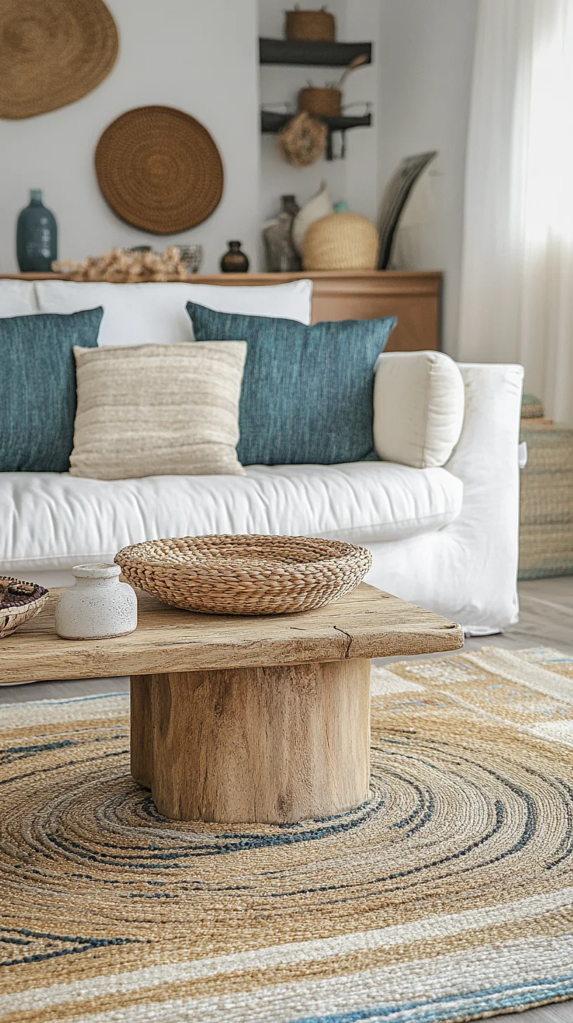 Embrace Natural Serenity with Boho-Chic Living Room Vibes