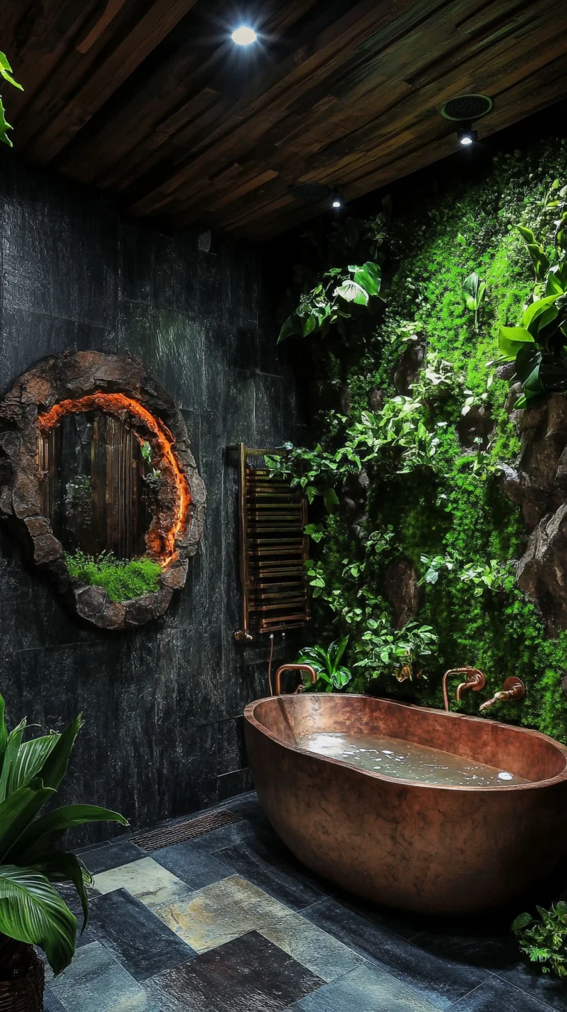 Embrace Nature: A Luxurious Organic Bath Oasis for Ultimate Relaxation