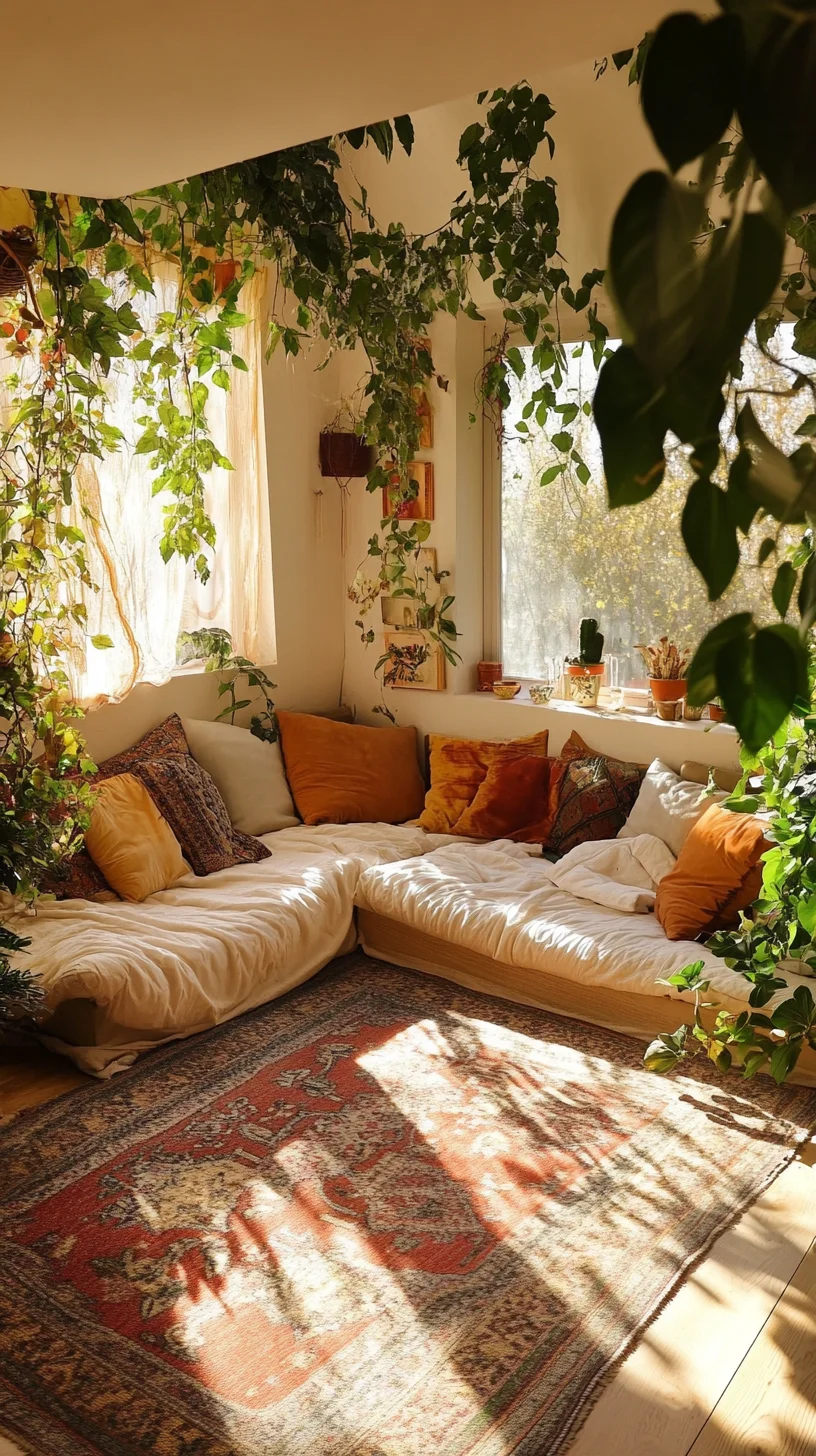 Embrace Nature: Create a Cozy, Green Retreat in Your Living Space