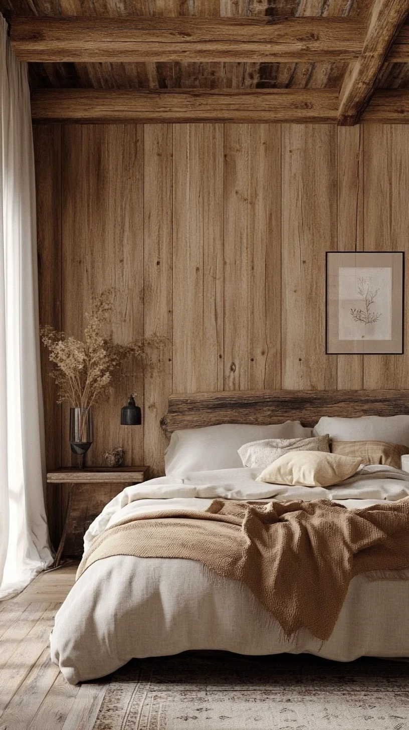 Embrace Nature: Create a Cozy Rustic Retreat in Your Bedroom