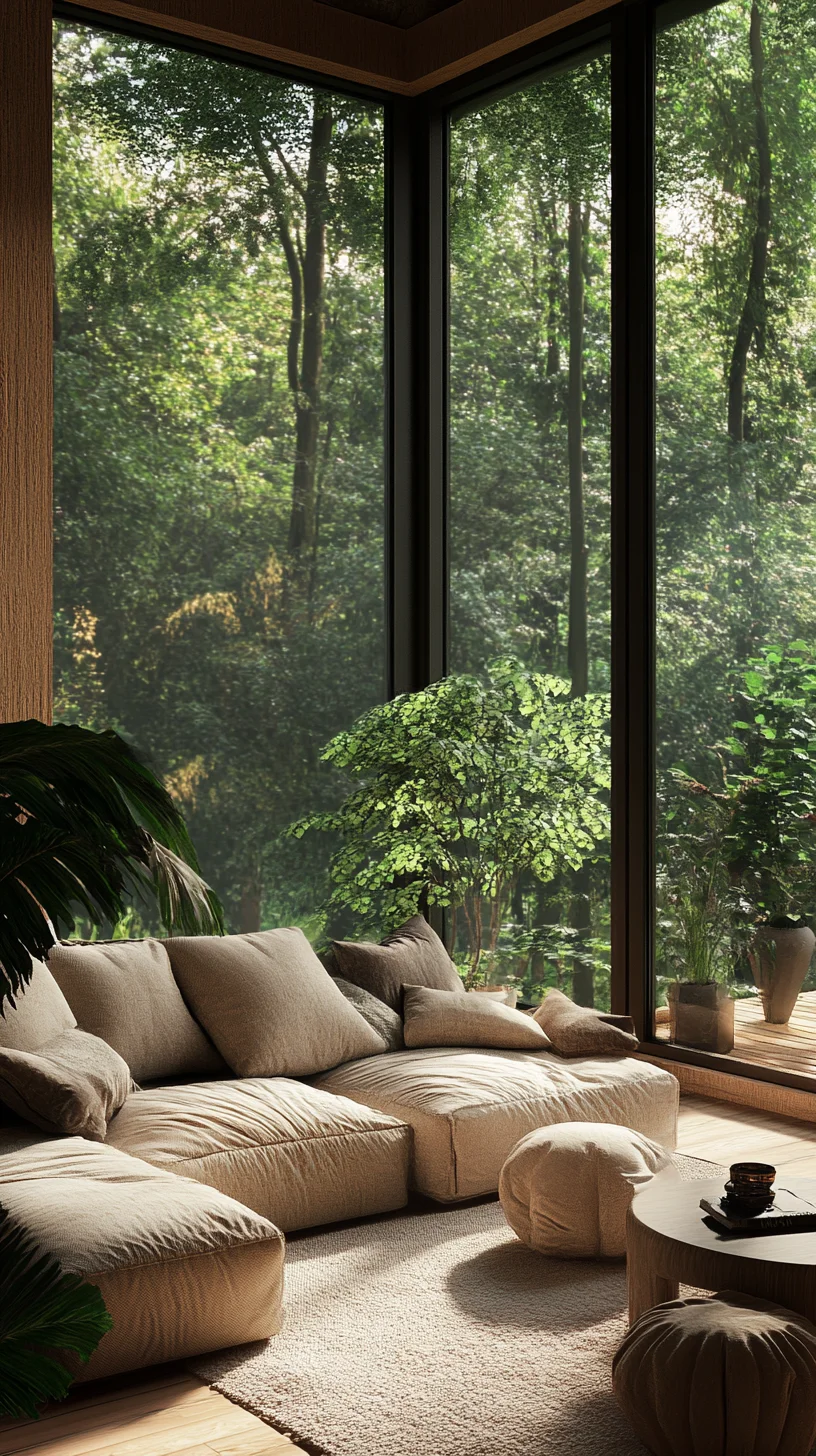 Embrace Nature: The Cozy Serenity of Earthy Minimalism in Home Decor