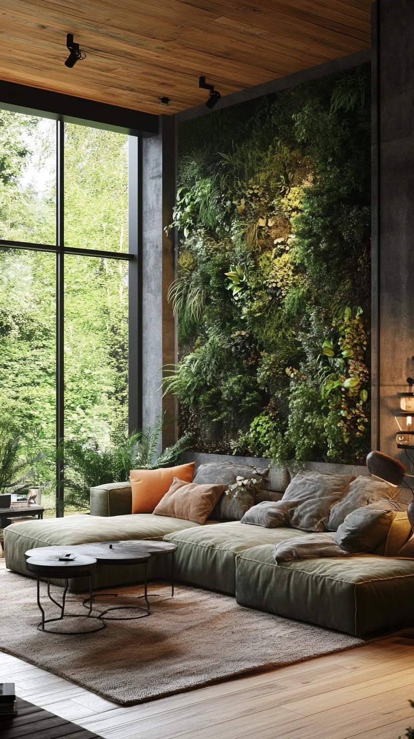 Embrace Nature: The Luxe Biophilic Living Room Design