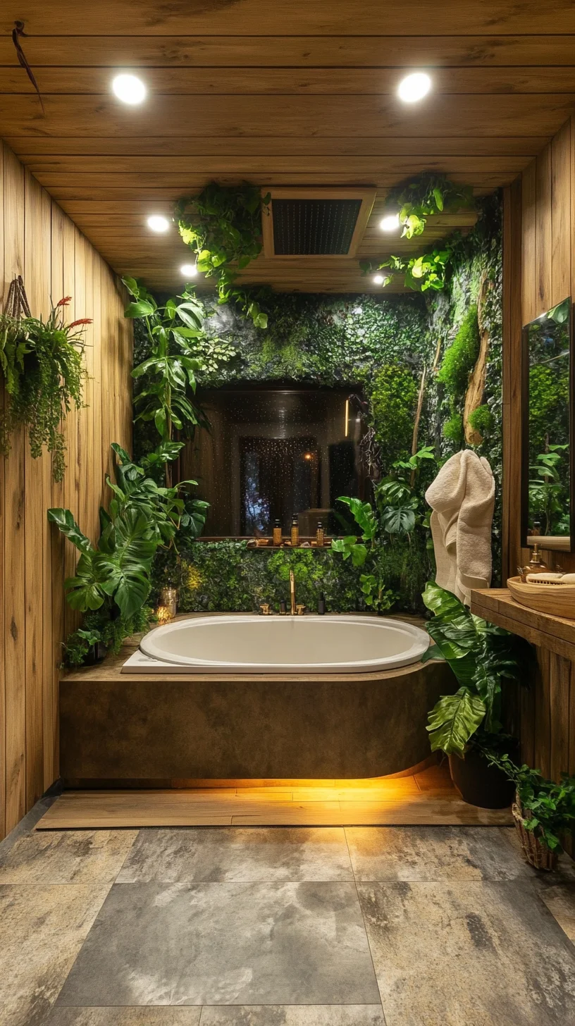 Embrace Nature: Transform Your Bathroom into a Lush Oasis Retreat