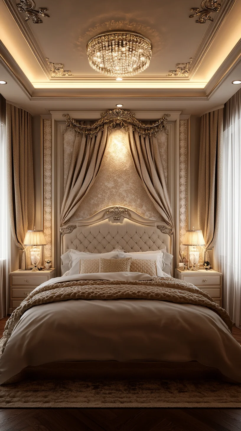 Embrace Opulence: Transform Your Bedroom with Luxurious Elegance