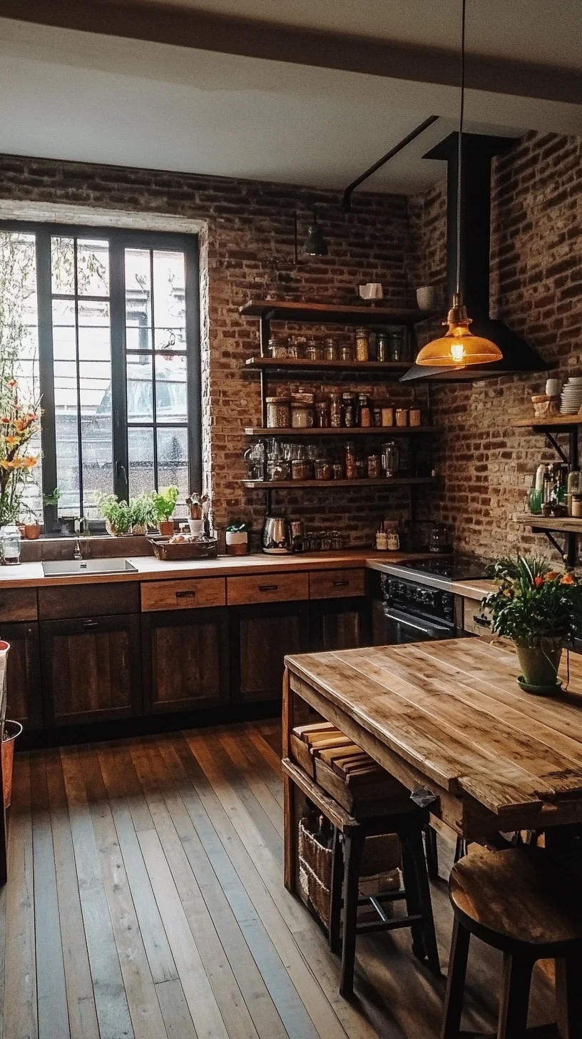 Embrace Rustic Charm: A Farmhouse Kitchen that Tells a Story