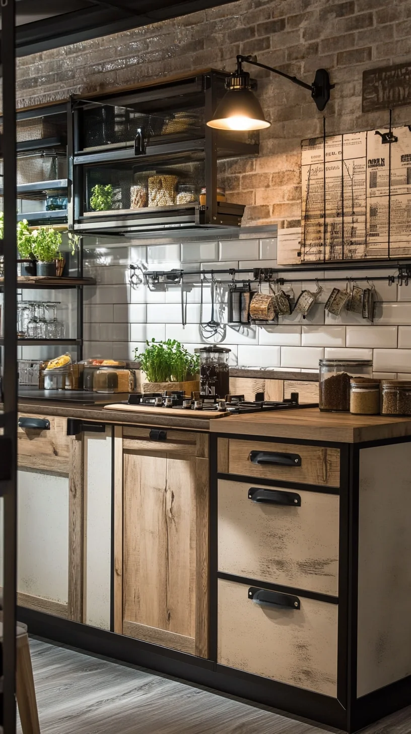 Embrace Rustic Charm: A Modern Kitchen with Timeless Elegance