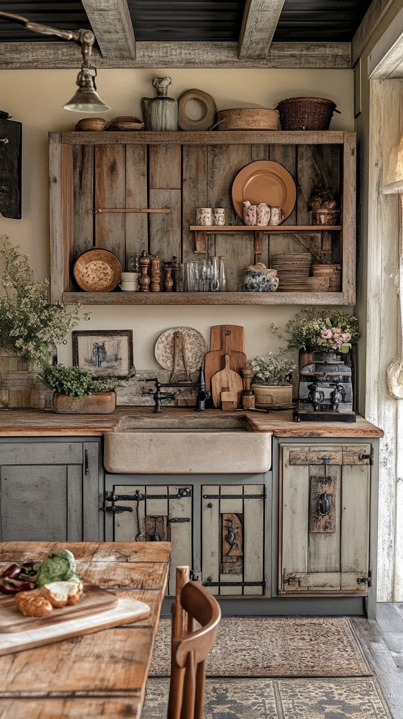 Embrace Rustic Charm: Timeless Kitchen Decor That Tells a Story