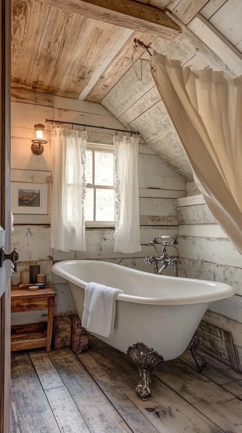 Embrace Rustic Charm: Transform Your Bathroom into a Cozy Sanctuary