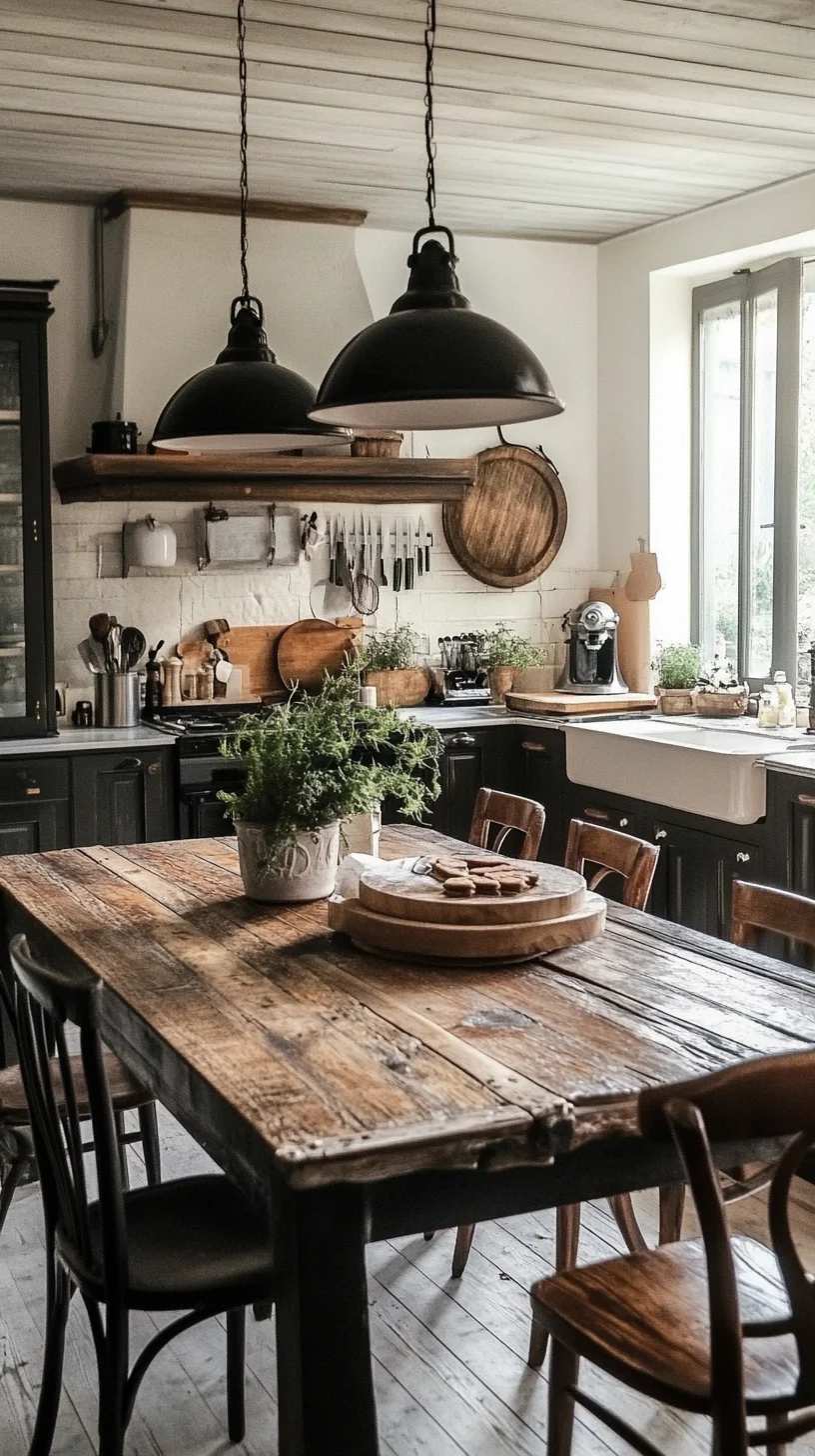 Embrace Rustic Charm with This Cozy Farmhouse Kitchen Style