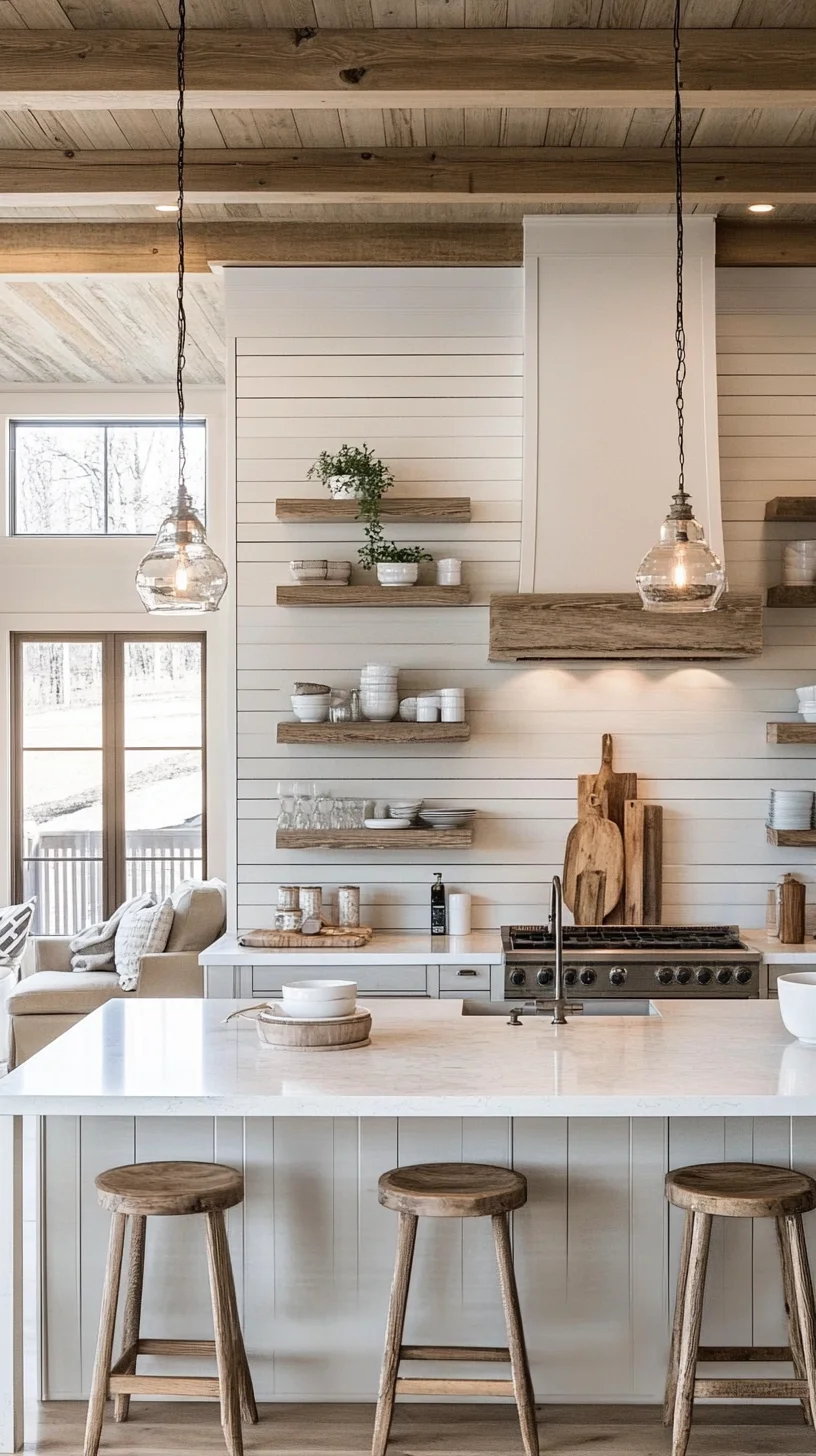 Embrace Rustic Elegance: The Charm of Modern Farmhouse Kitchen Decor