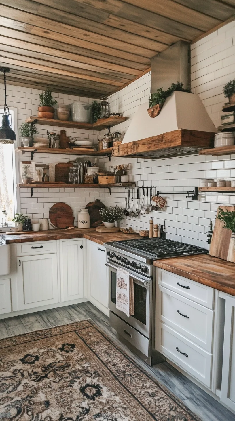 Embrace Rustic Elegance: The Perfect Blend of Comfort and Style in Your Kitchen