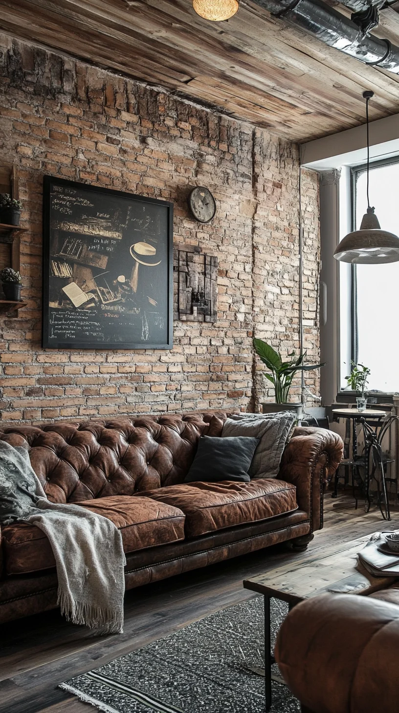 Embrace Rustic Elegance: The Timeless Charm of Exposed Brick Interiors