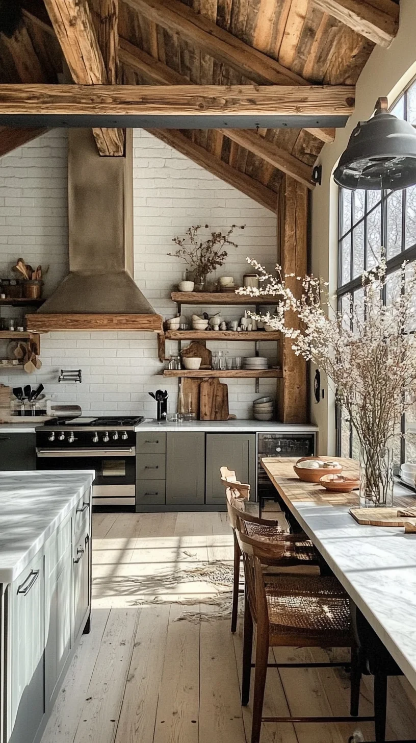 Embrace Rustic Elegance with a Cozy Farmhouse Kitchen Design