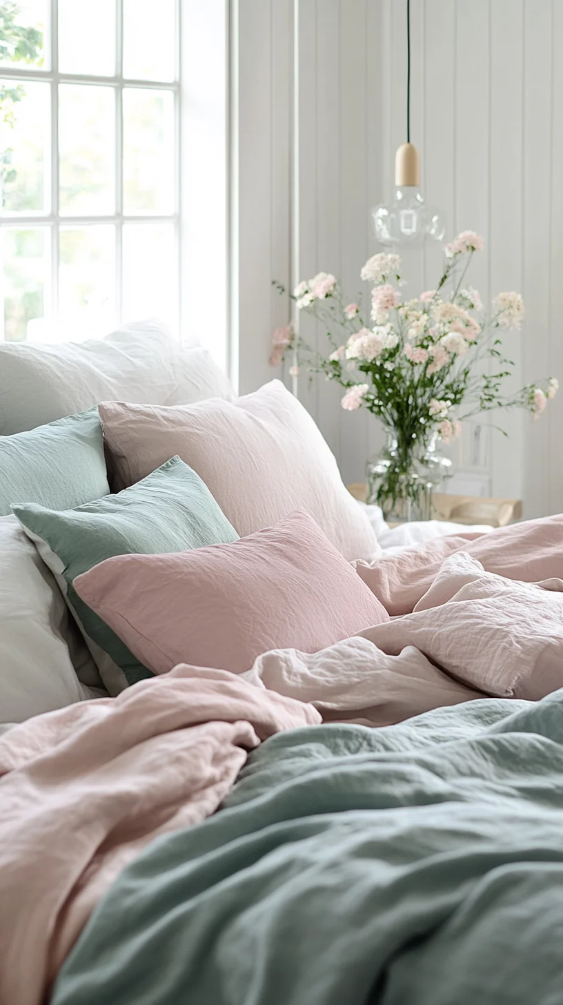 Embrace Serenity: A Cozy Blend of Soft Pastels for Your Bedroom Oasis