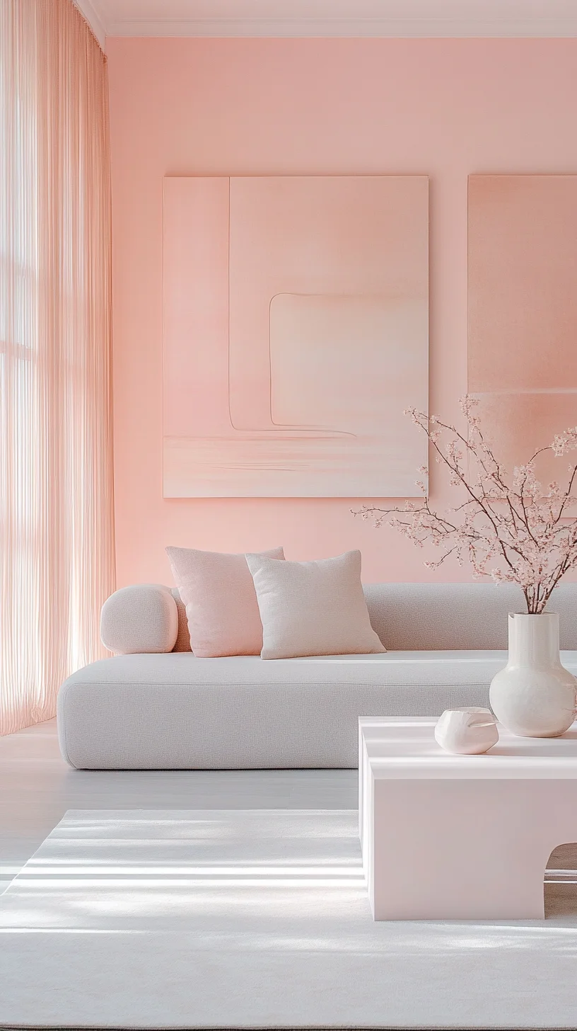 Embrace Serenity: The Allure of Soft Pastels in Modern Living Spaces