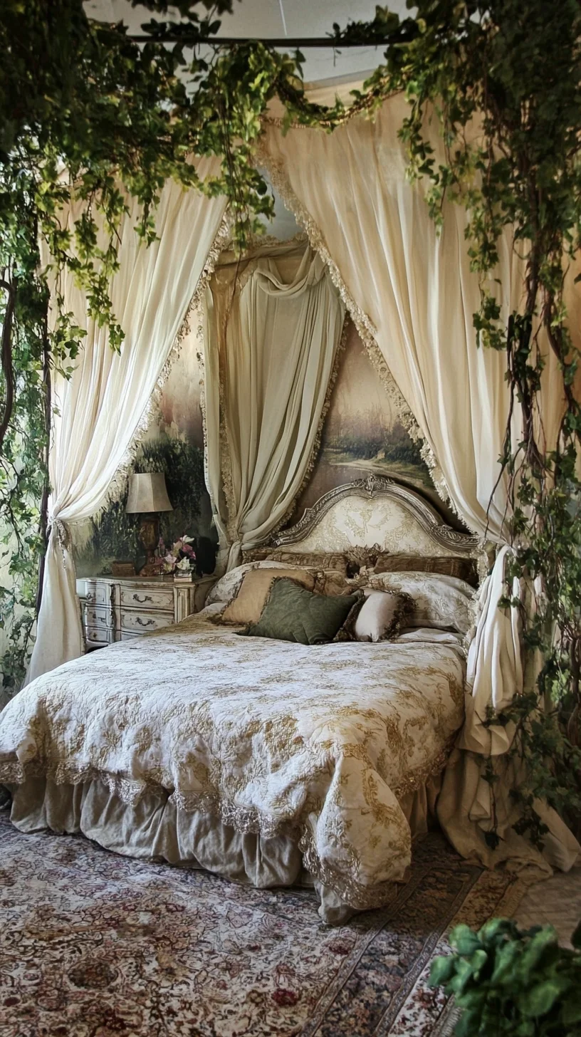 Embrace Serenity: The Enchanting Canopy Bed Retreat