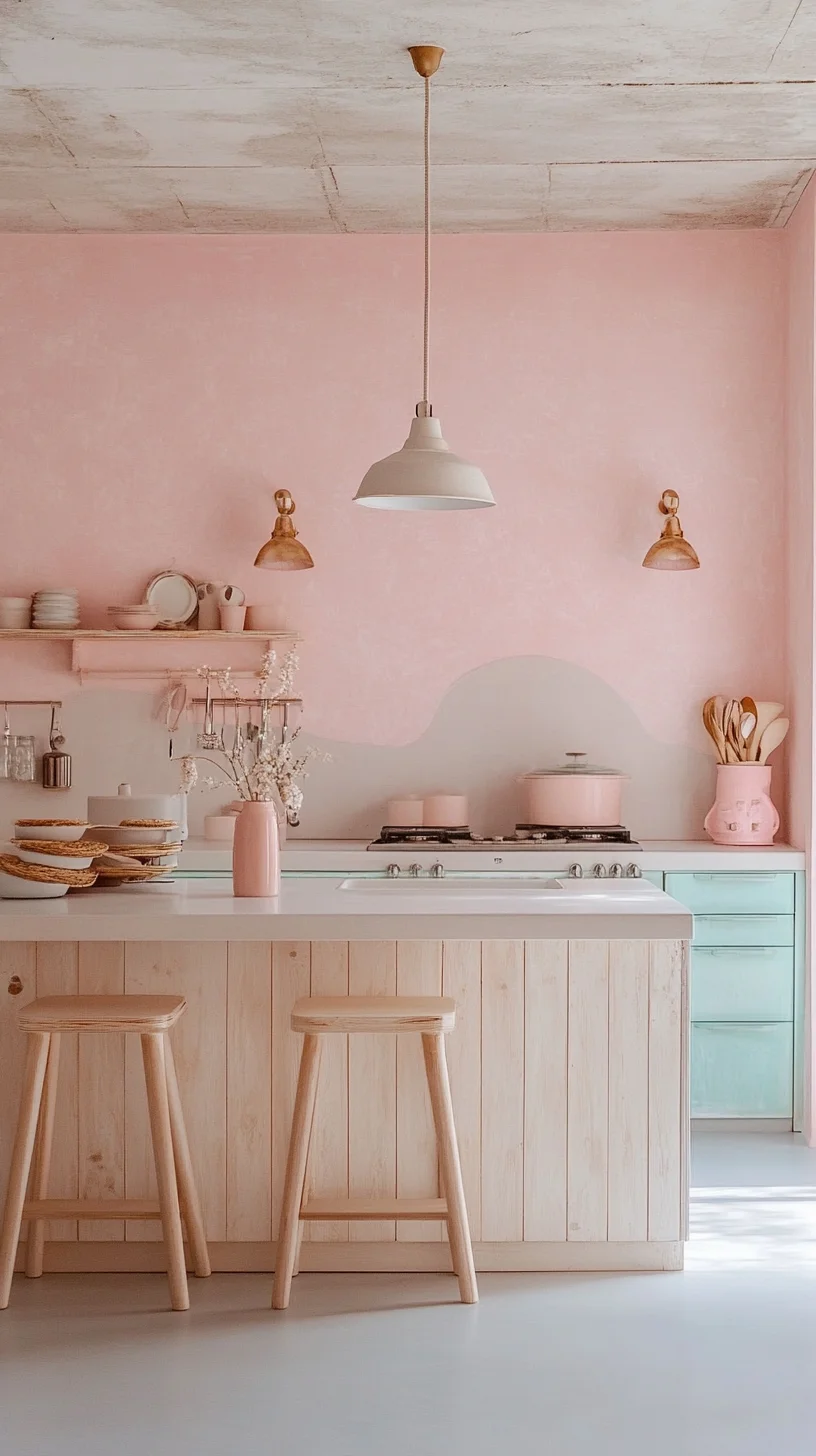 Embrace Soft Elegance: The Perfect Pastel Kitchen Dream