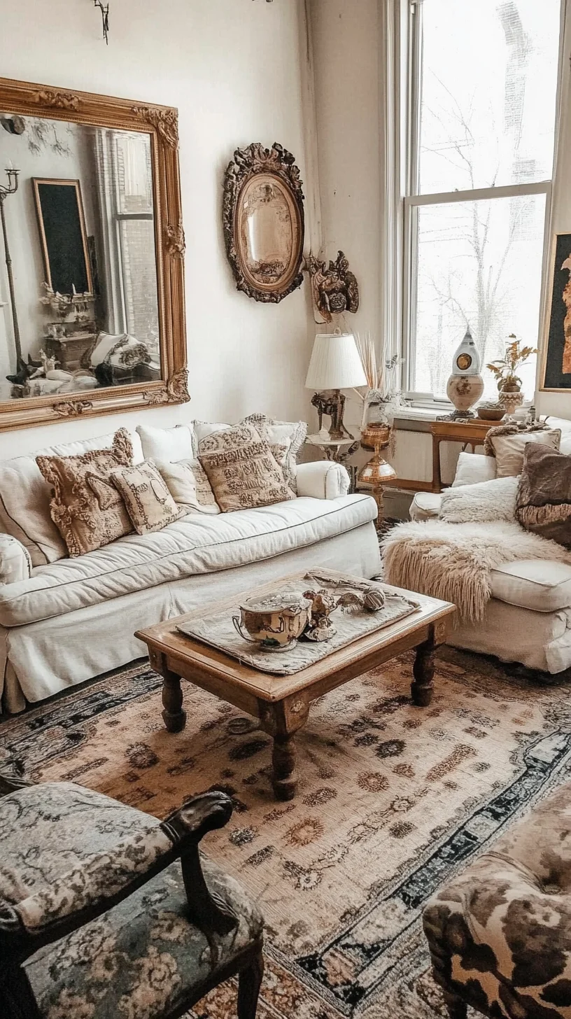 Embrace Timeless Elegance: The Vintage Chic Living Room Makeover