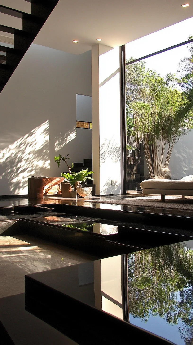 Embrace Tranquility: Stylish Indoor-Outdoor Harmony in Modern Spaces