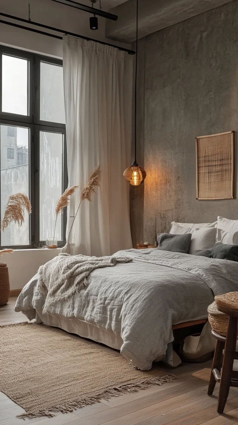 Embrace Tranquility: The Perfect Blend of Modern Minimalism and Cozy Comfort