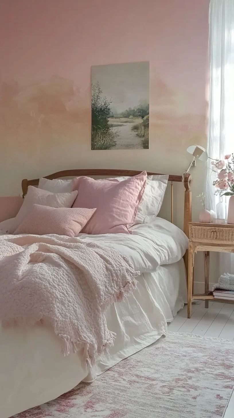 Embrace Tranquility: The Soft Pink Serenity Bedroom Retreat