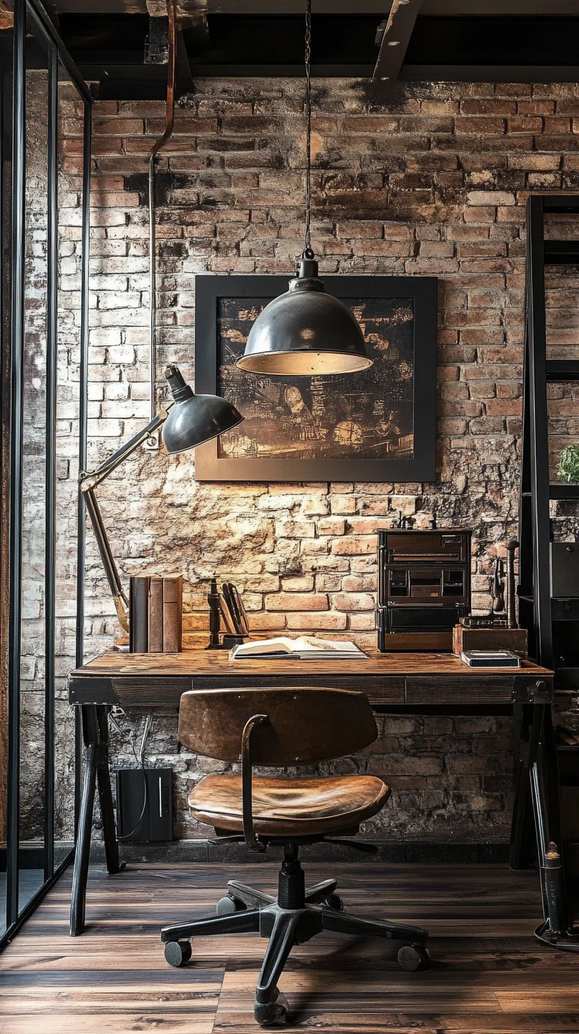 Embrace Urban Chic: The Perfect Blend of Modern and Vintage Workspace Design