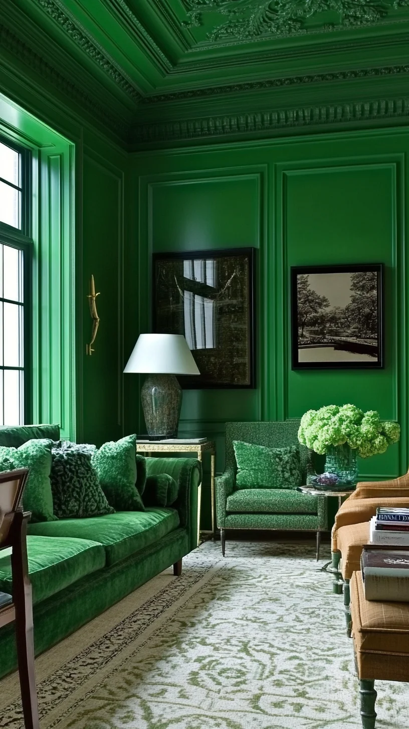 Embrace Vibrancy: Transform Your Space with Lush Green Elegance