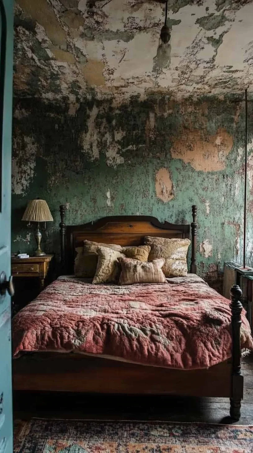 Embrace Vintage Charm: The Allure of Weathered Elegance in Bedroom Design