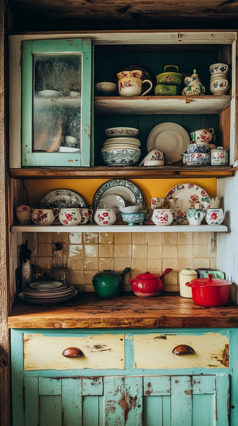 Embrace Vintage Charm with a Cozy Rustic Kitchen Decor Style