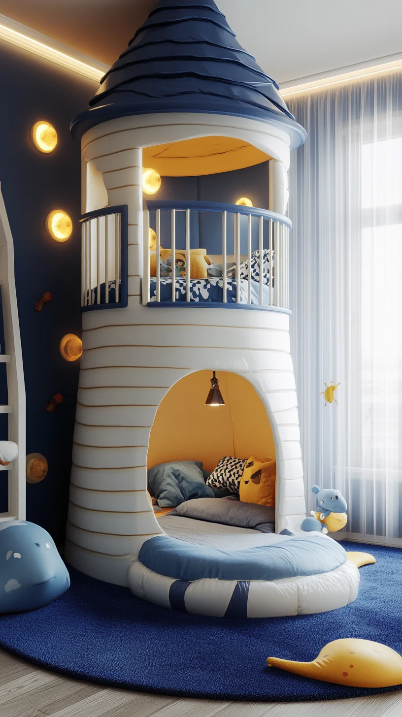 Enchanting Castle-Inspired Kids' Room: A Dreamy Retreat for Young Explorers